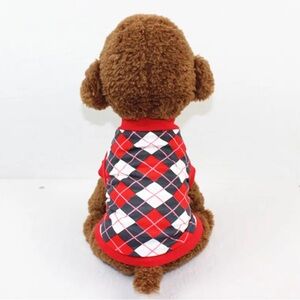 Plaid Diamond Pet Vest